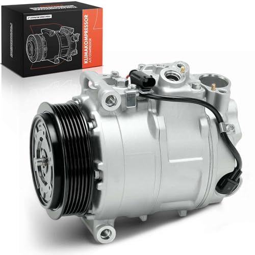 Frankberg Compresor de aire acondicionado con embrague Compatible con Clase E W210 W211 W212 SLK R170 Clase C W203 CLK C208 C209 CLS C218 C219 Replace# 0002306511incl. aceite premezclado