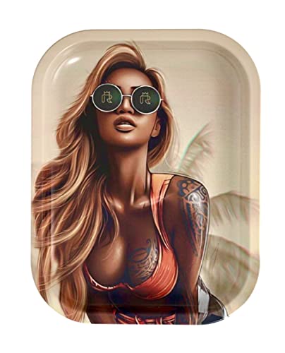 Royale grinder Plateau à Rouler en métal 18 x 14 cm modèle robuste (7 x 5.5 inch) Edition Limitée Cover