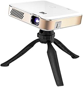 KODAK Luma 450 - Proyector portátil Inteligente HD, Compatible con Wi-Fi, Bluetooth, HDMI y USB, resolución nativa de 1080p (4K) hasta 150 Pulgadas, 200 lúmenes ANSI - Trípode Incluido