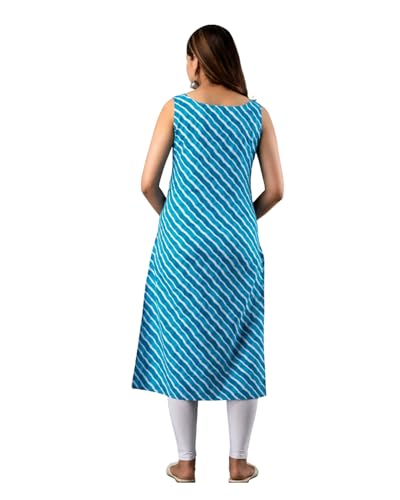 Image of Women's Straight Fit Printed Crepe Kurta, Casual Wear Kurti Design No 178