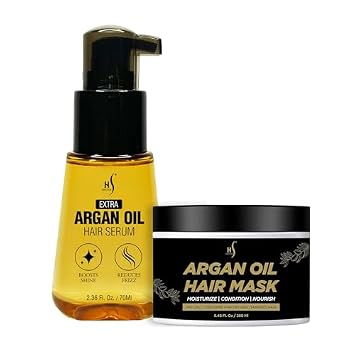HerStyler Advanced Argan Oil Hair Serum & Argan Oil Hair Mask
