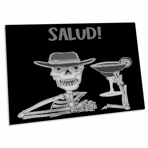 Tapete de Escritorio 23x16 Pulgadas 3dRose Skeleton miniatura 1