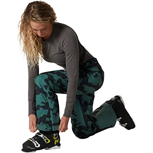 Mountain Hardwear Cloud Bank Gore-TEX Insulated Pant - Women's Mint Palm Camo, L/Short