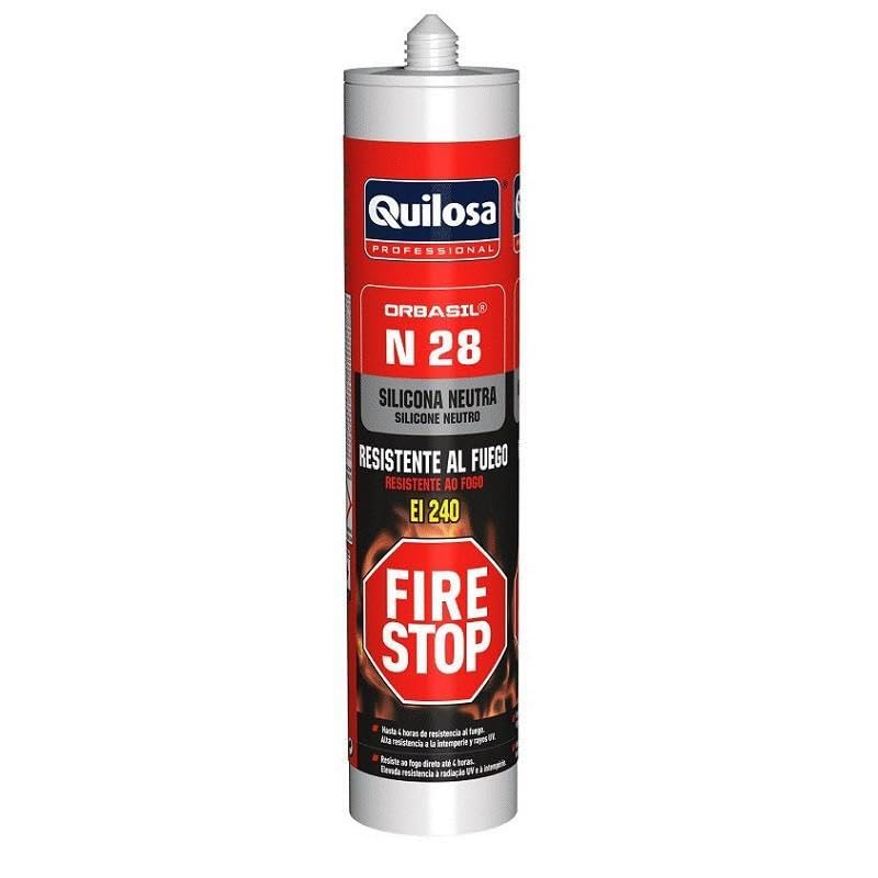 Quilosa orbasil n-28 - Sellador/a silicona blanco(cartucho 300ml)
