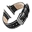 Black/Natural Thread, Matte Silver Hardware