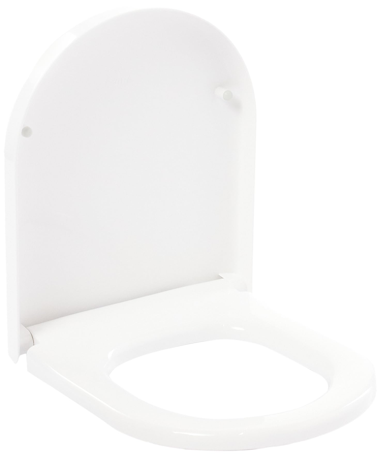 VitrA Integra Nuvoplast Abattant WC universel avec fermeture lente et retrait facile Blanc