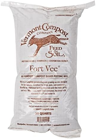 Fort Vee Organic Potting Mix | High-Nutrient Compost-Based Soil f...