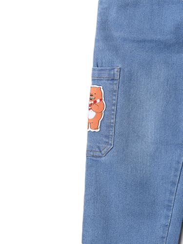 Image of Nautinati Boys Cotton Denim Jeans with Value-Added Detailing | Age 2-10 Years