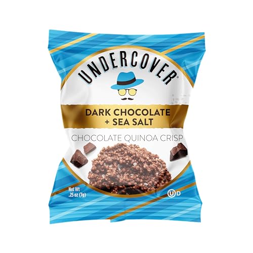 image for Undercover Quinoa Undercover Chocolate Quinoa Crisps - Dark Chocolate 