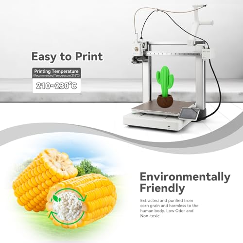 Image of 3DHoJor PLA Pro (PLA+) Filament 1.75mm, 3D Printer Filament, Cardboard Spool, Dimensional Accuracy + /- 0.03 mm-Peak Green, 1kg