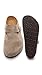 Birkenstock Boston Clog,Taupe Suede,39 N EU