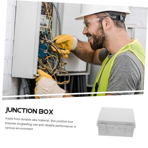 Boîte de jonction extérieure Alipis sécurisée par serrure boîtier étanche plastique 2 pièces