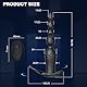 Analvibratoren für Mann Buttplug Analplug Vibration Sex Spielzeug für Paare G-Punkt Prostata Vibrator mit 10 Vibrationmodi Analkugeln Liebeskugeln mit Penisring Hoden Ring (Schwarz)