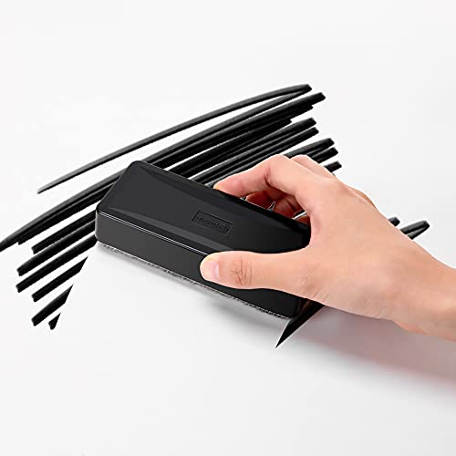 Amazon Basics Large Magnetic Dry Erase Whiteboard with Pen Tray for School, Classroom, Office & Home , 48" x 72", Aluminum frame, Silver/White