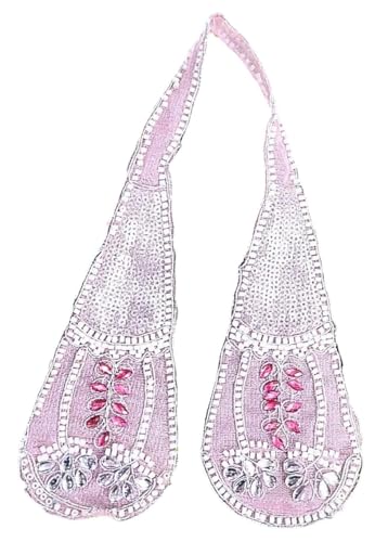 Image of Partish Laddu Gopal Heavy Janamashtmi Poshak with Pagdi, Patka and Choli (Size 4) l Ladoo Gopal Dress l Bal Gopal l Kanha Ji Thakur Ji Dress(Pink A)