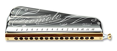 Harmonicas suzuki HARMONICA CHROMATIQUE TREMOLO SCT128 Harmonicas chromatiques - Les Beatles, Paul McCartney, John Lennon, RIngo Starr, George Harrison Harmonicas suzuki HARMONICA CHROMATIQUE TREMOLO SCT128 Harmonicas chromatiques