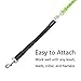 Yangbaga Dog Leash Extender, Shock Absorber Bungee Leash Attachment, Durable Nylon Dog Tie Out Extension with Stainless Steel Swivel Clips