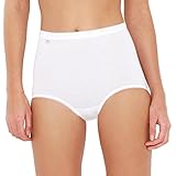 Sloggi Basic+ Maxi 4p, Slip Donna, Bianco (White), 50