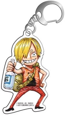 Amazon ワンピース くまモン E サンジ アクリルキーホルダー アニメ 萌えグッズ 通販