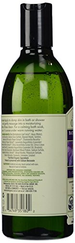 Avalon Organics Bath & Shower Gel, Lavender 12 Oz (Pack Of 10) #TOP3