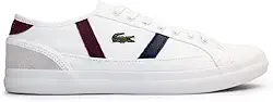 Sapatênis Lacoste Masculino Sideline Cvs Blk/off Wht 39cma0003br-454-39