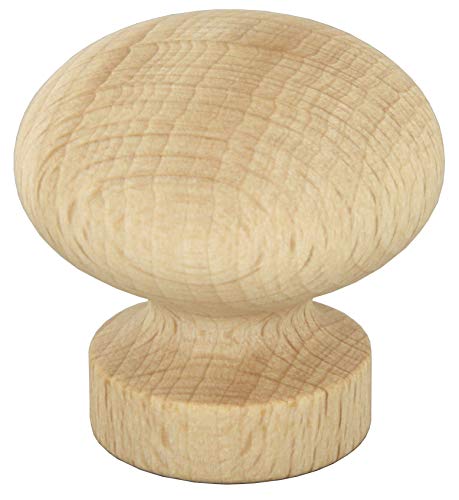  Idroweb Pomolo Pomello Per Mobili In Legno Grezzo 38 Mm 25 Pezzi Art. 101/a
