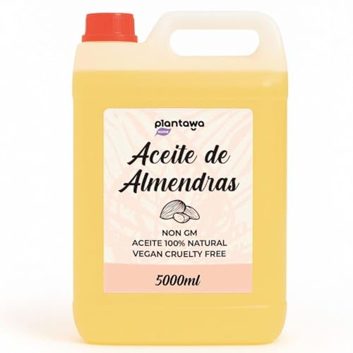 PLANTAWA Aceite de Almendras 5L | 100% Puro y Natural | Hidratante...