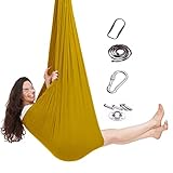 TANGIST Indoor Adult Sensory Swing Indoor Swing for Adults with Autism Cuddle Hammock for Children w