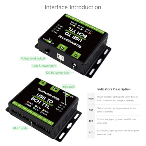 Convertisseur USB vers TTL Waveshare pour résoudre les surtensions UART - 7