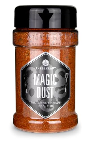 Produktfoto von Ankerkraut Magic Dust, BBQ Rub, Marinade für Fleisch, Gewürzmischung zum grillen, allzweck Gewürz mit Paprika…