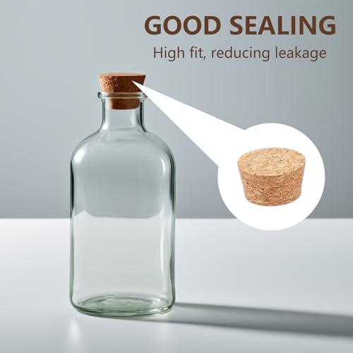 Tapones de corcho para botellas que evitan fugas en vinos y manualidades caseras 4