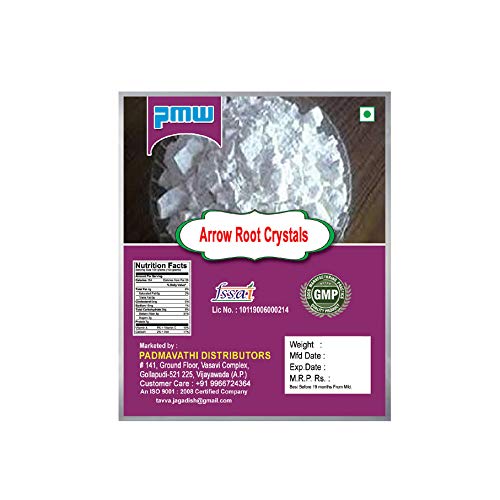 Pmw - Grade A Quality - Arrow Root Crystals/Powder - Small Chunks - Palagundi Palukulu - 250 Grams (B07P2PDKVY) Amazon Price History, Amazon Price Tracker