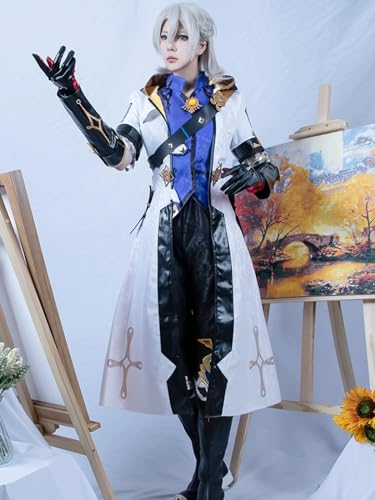 OSIAS Genshin Impact Albedo Cosplay Outfit Albedo Costume(S) - Image 3