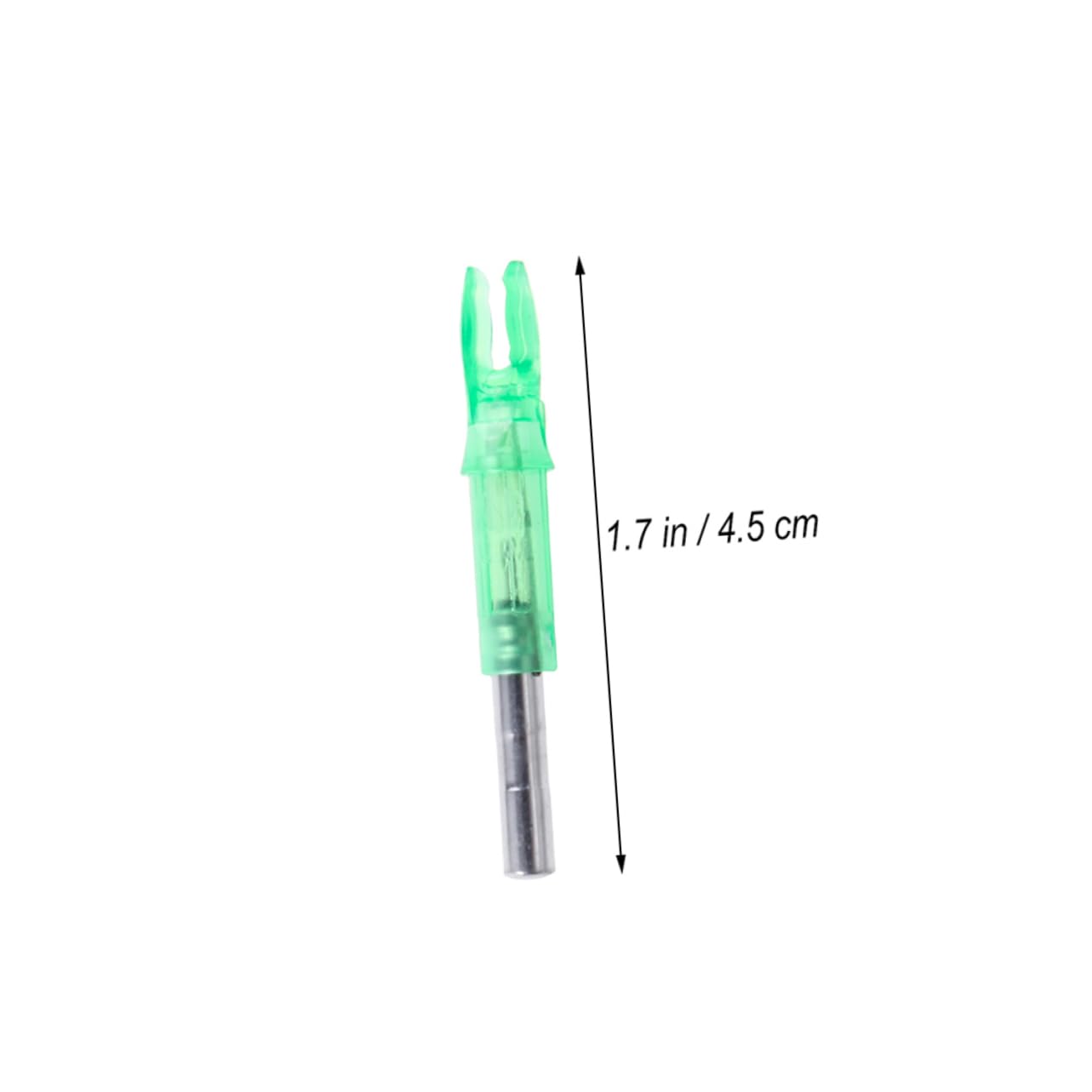 VANZACK 48h Continuous Lighting Led Arrow Tails for Bow Hunting Gear Easy-on Archery Supply Arrow Nocks 6.2mm Fit