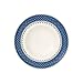 Villeroy & Boch Casale - Plato hondo, 25 cm, porcelana premium, color blanco/azul