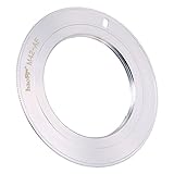 Haoge Manual Lens Mount Adapter for M42 42mm Screw Mount Lens to Sony Alpha A-Type Minolta MAF AF Mount Camera Such as A99, A99 II, A77, A77II, A65, A68, A55, A57, A58, A33, A35, A37, A900