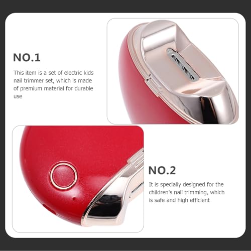 Coupe-ongles électrique têtes de remplacement plastique kit complet USB