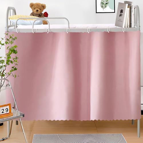 zhidiloveyou Blackout Bottom Bunk Bed Curtains Thickened Privacy Curtain