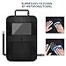 ASANMU Backseat Car Organizer Kick Mats for Kids Back Seat Protector with Clear Touch Screen 10