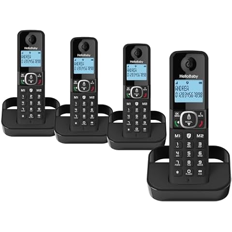 HelloBaby HB2688-4 Cordless Phones Cover