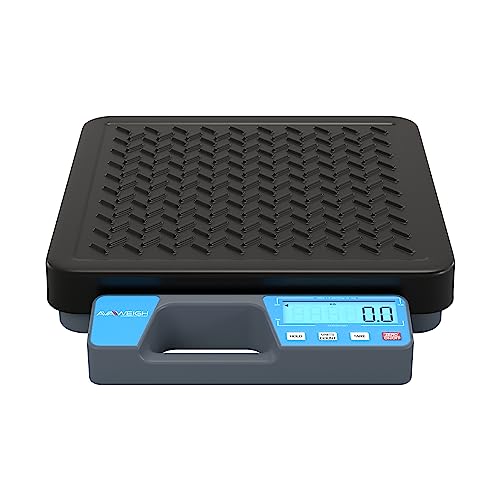 RSB250T 250 lb. Digital Receiving Scale with Built-in Handle and Treaded Platter