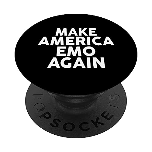 Make America Emo Again - Camiseta divertida PopSockets PopGrip Intercambiable