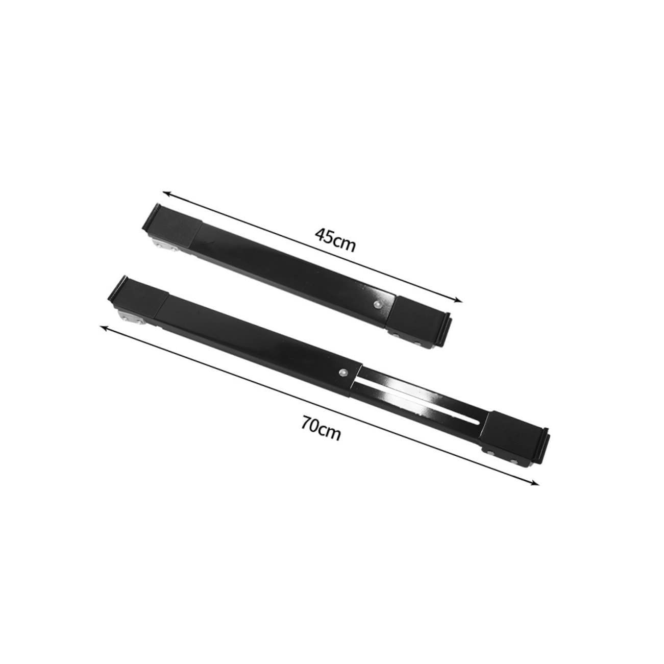 jojofuny Ruedas Aplicables Para Lavadora y Refrigerador Plataforma Rodante Ruedas Base Móvil Para Electrodomésticos Soporte Para Muebles Pesados Fácil De Mover Cocina o Baño Aplicables