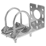 Matériau robuste : grâce à sa résistance à l’usure, le support supporte les intempéries. supports de fixation d’antenne, mât de fixation d’antenne extérieure