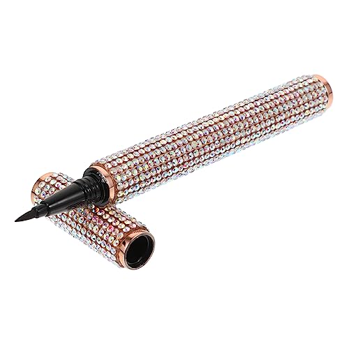 Mikikit 1 pieza Lápiz Delineador de Ojos Líquido y Sweat Herramienta de Maquillaje para Ojos Autoluminosa y Práctica para y Ocasiones Especiales