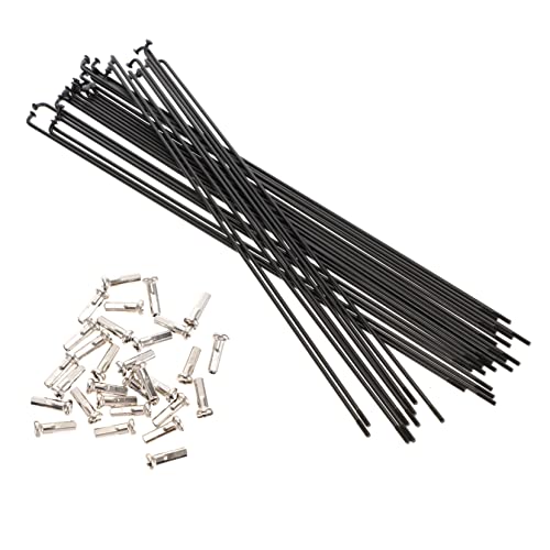 GALPADA 自転車用スチールスポーク 30個 耐久性に良い折りたたみ自転車やマウンテンバイク対応 ホイールの重要な構成部品として設計 サイクリング用品に