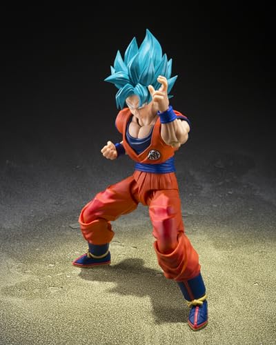 Image of TAMASHII NATIONS - Dragon Ball Super - Super Saiyan God Super Saiyan Son Goku (Blue Power Transcending Limits) S.H.Figuarts Action Figure