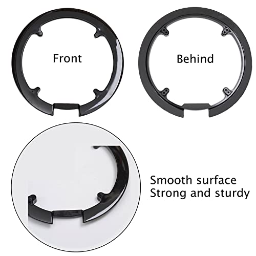 WTpin Bicycle Chain Guard, Sprocket Cover with 4 Screws, Bicycle Sprocket Crankset - Image 3