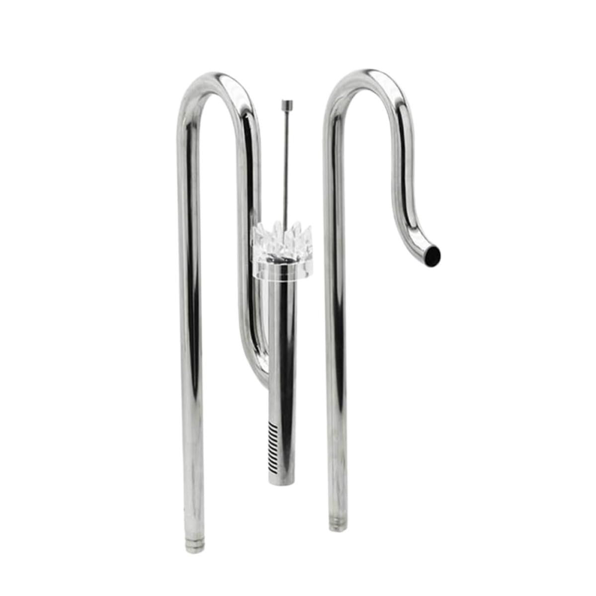Einstellbares Aquarium und Auslassrohr aus Edelstahl 304 Praktisches und Einfach zu Installierendes Zubehör für Wasserpflege im Fischbecken