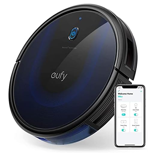 Eufy BoostIQ RoboVac 15C MAX, Wi-Fi Connected, Super-Thin, 2000Pa Suction, Quiet, Self-Charging Robotic Vacuum Cleaner, Cleans Hard Floors to Medium-Pile Carpets, Black (Renewed)